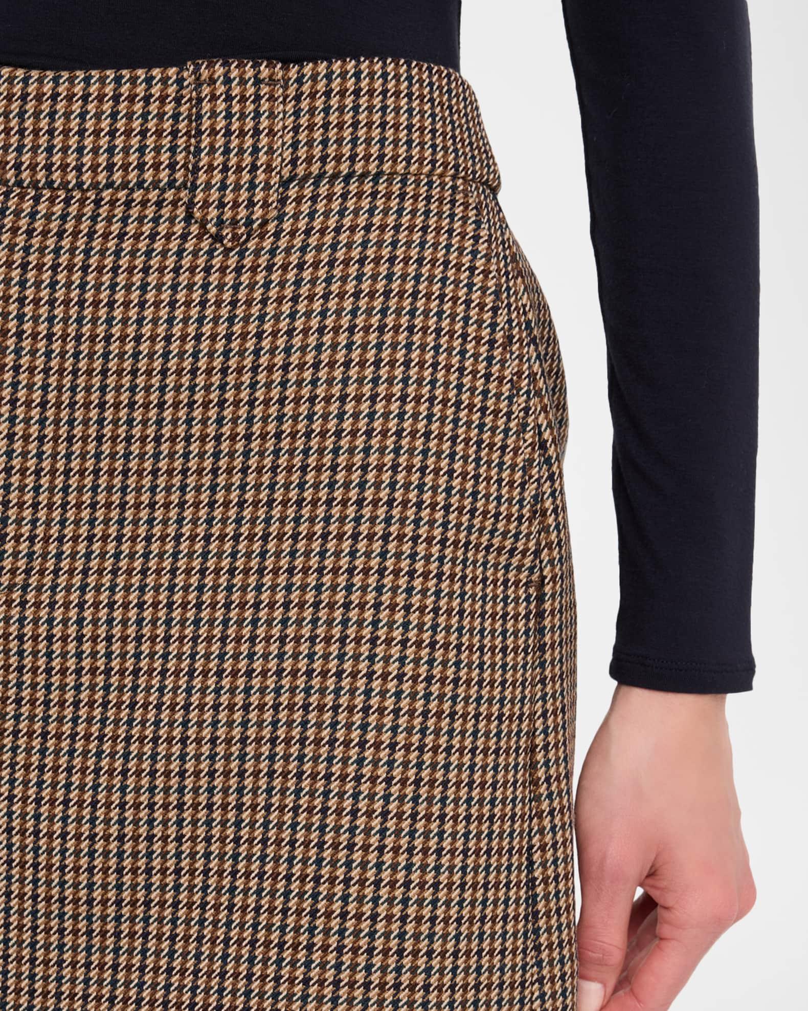 Bobbi Houndstooth Mini Skirt Product Image