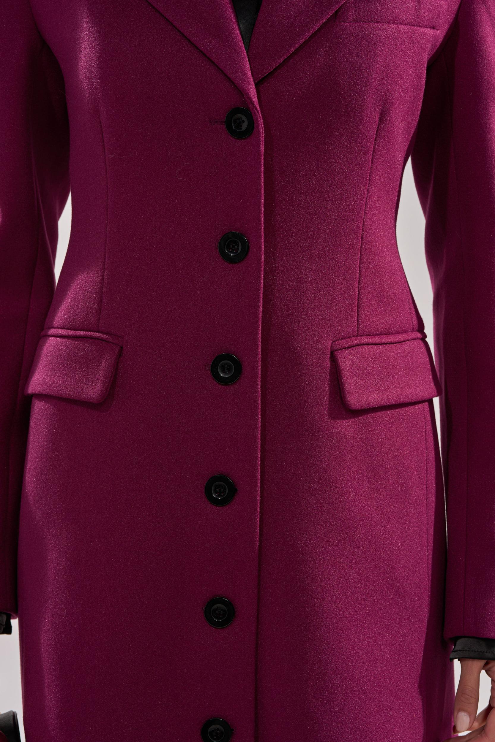 SCARLETT LUXE TRENCH IN PURPLE Product Image