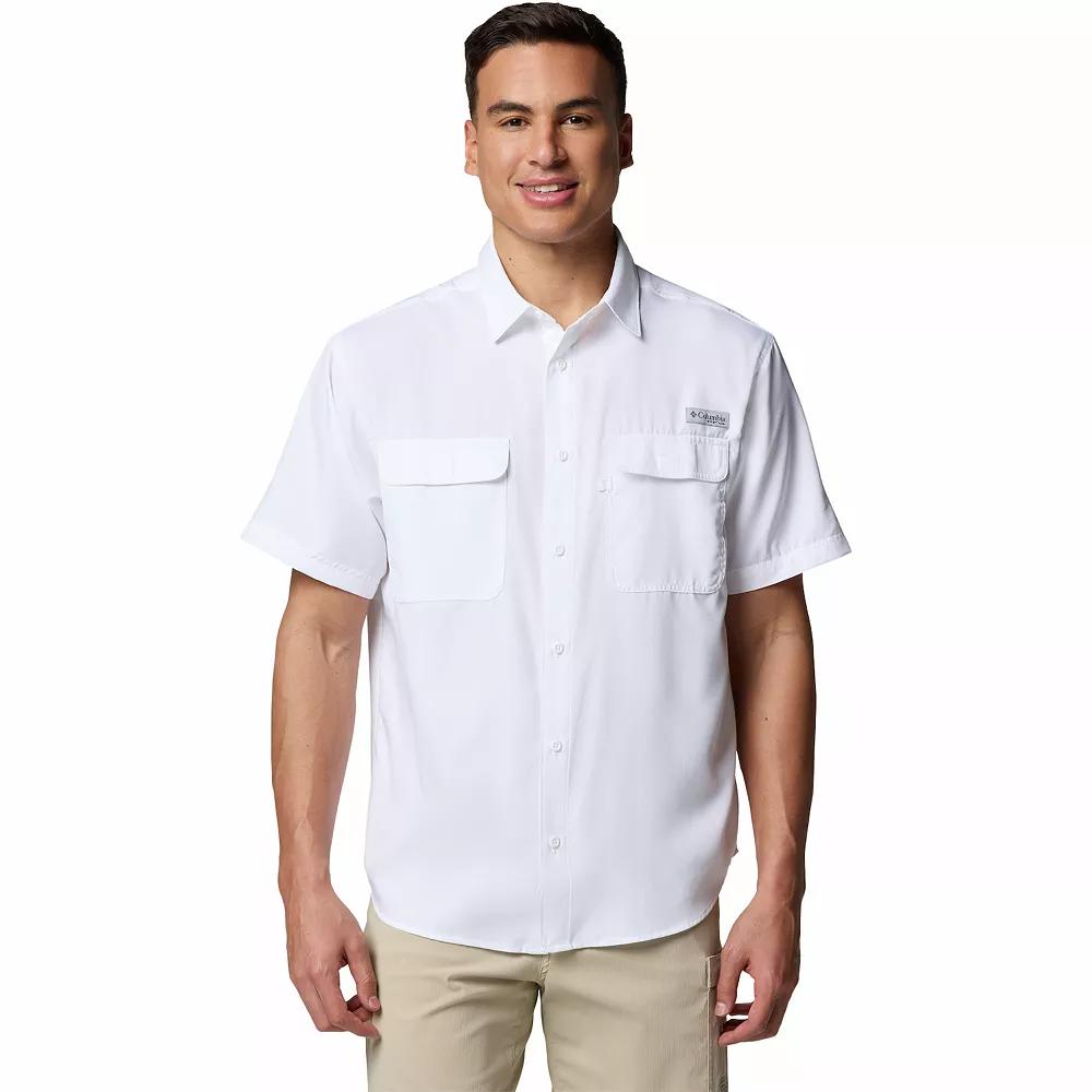 Men's Columbia PFG Backwater Short Sleeve Shirt,  Product Image