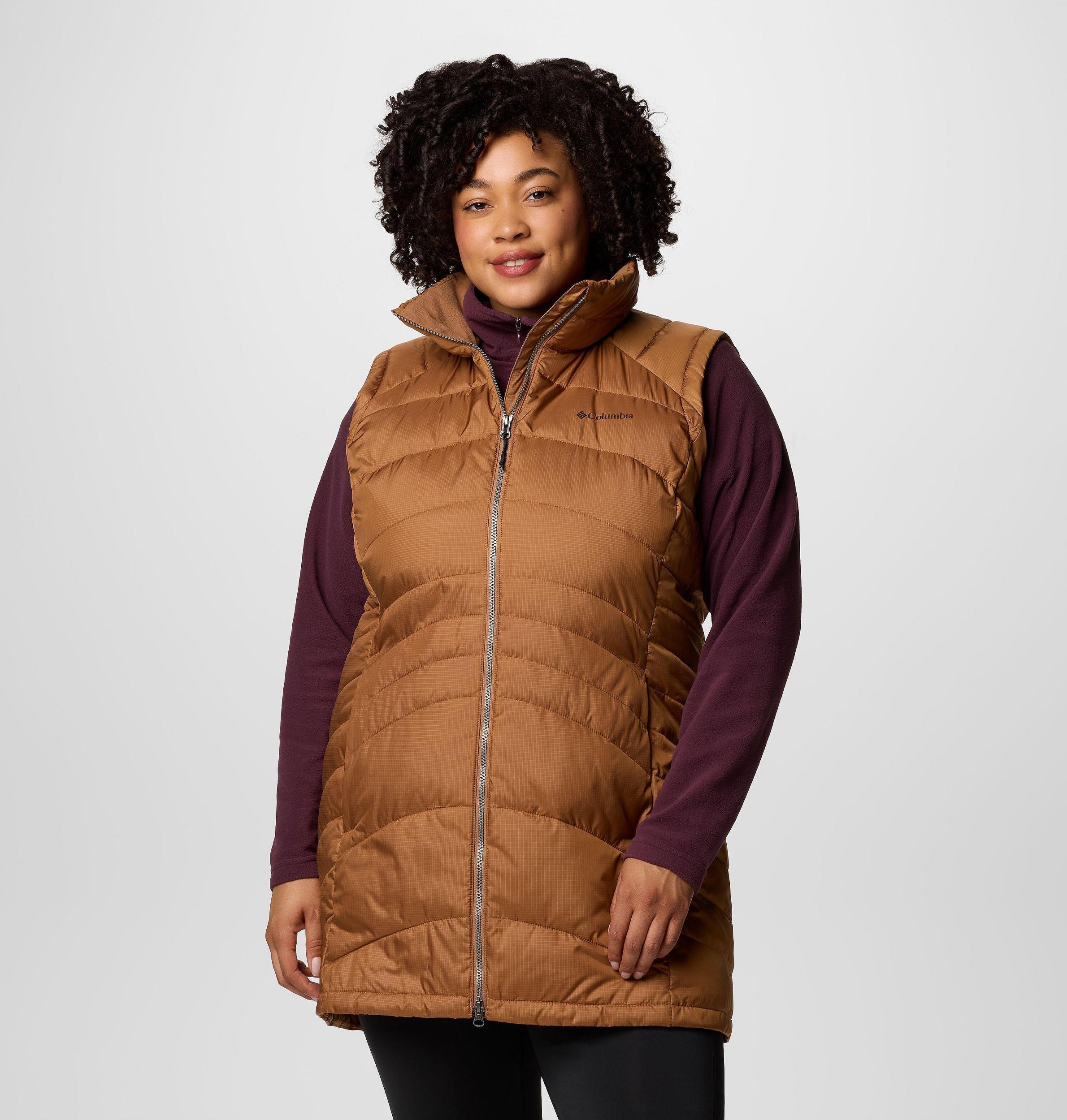 Columbia Womens Karis Gale Long Vest - Plus Size- Product Image