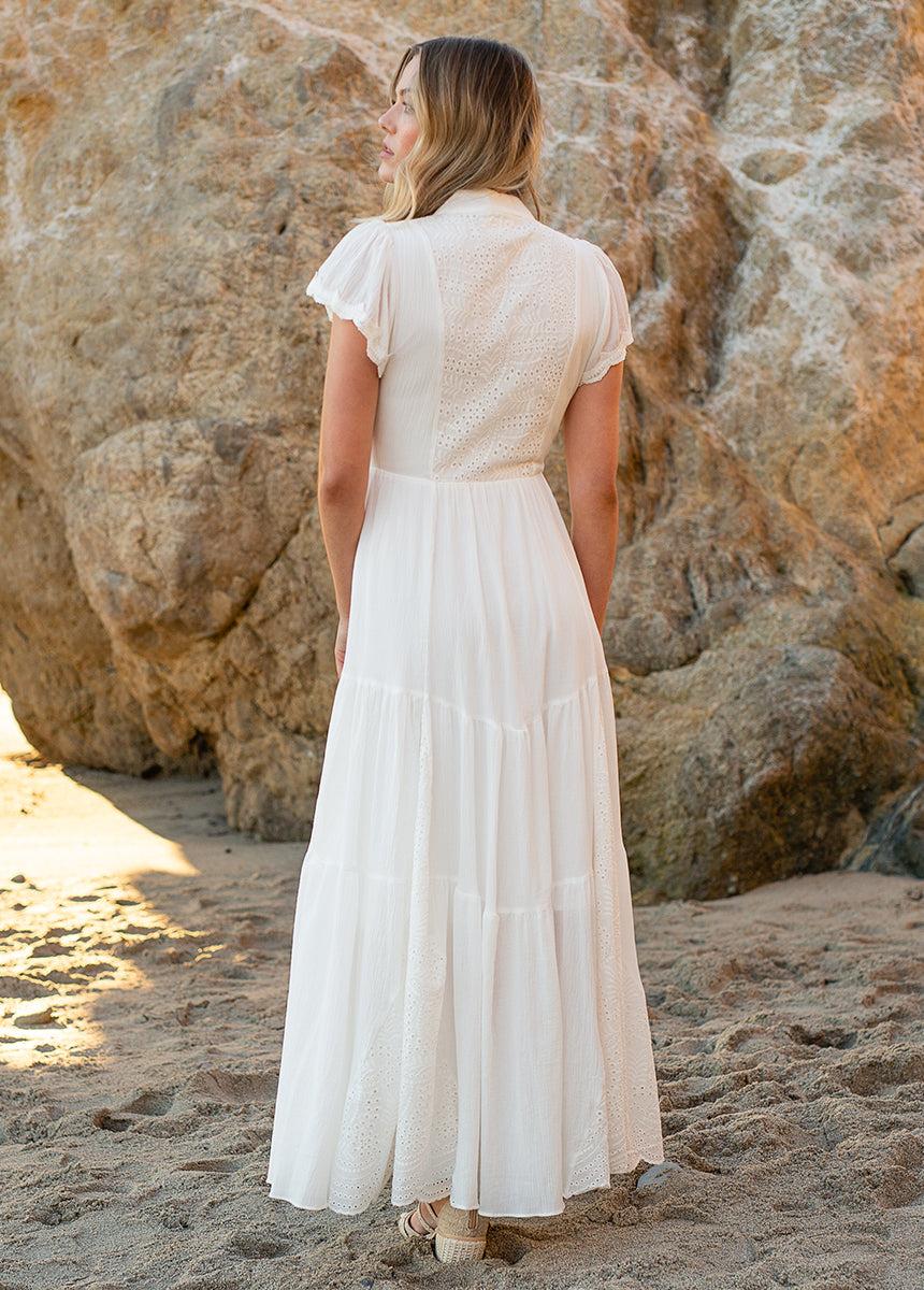 Yani Dress in White Female Product Image