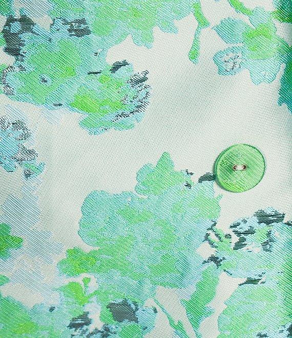 Abbey Glass Jessica Floral Jacquard Mini Skirt Product Image