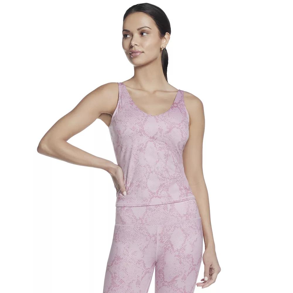 Women's Skechers® GOSCULPT™ Python Print Tank Top Top, Size: XS Product Image