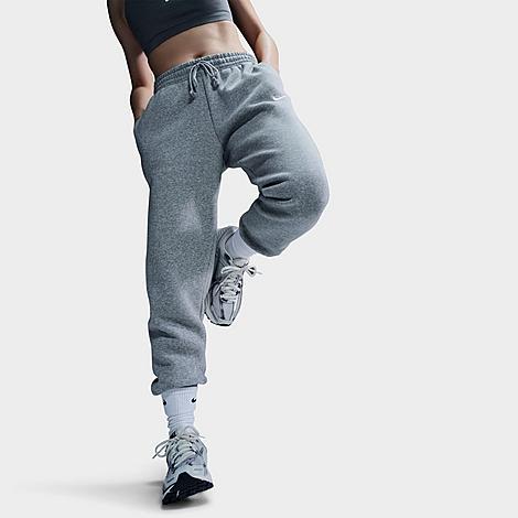 Womens Nike Sportswear Phoenix Fleece Mid-Rise Sweatpants | FZ7626-063 Product Image