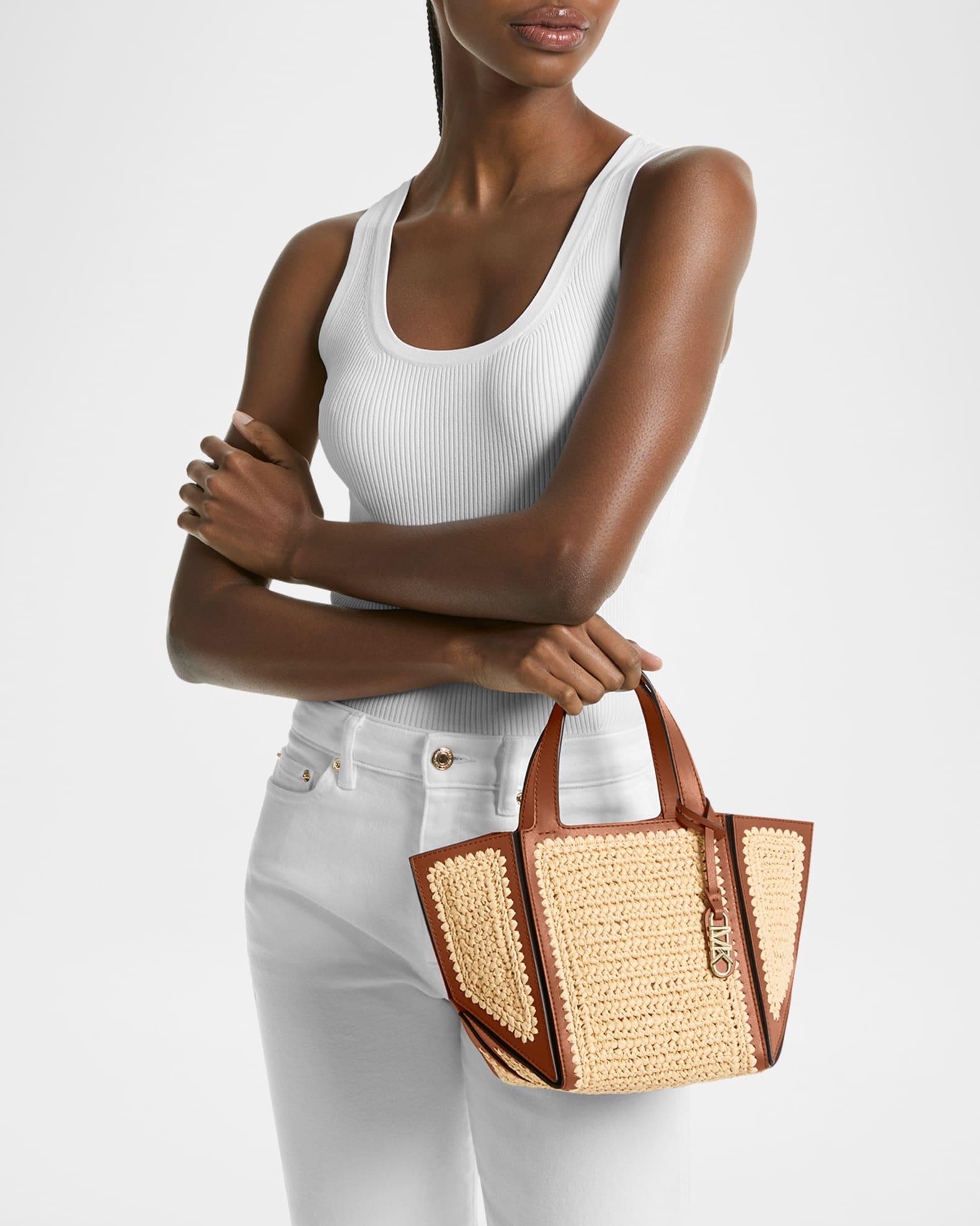 Jordi Small Crochet Top-Handle Bag Product Image