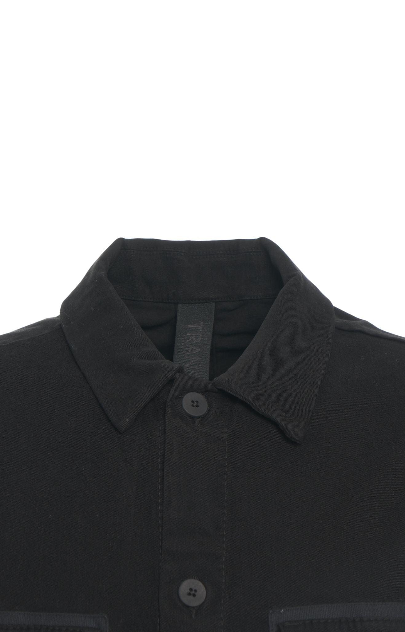 Overshirt with patch pockets Product Image