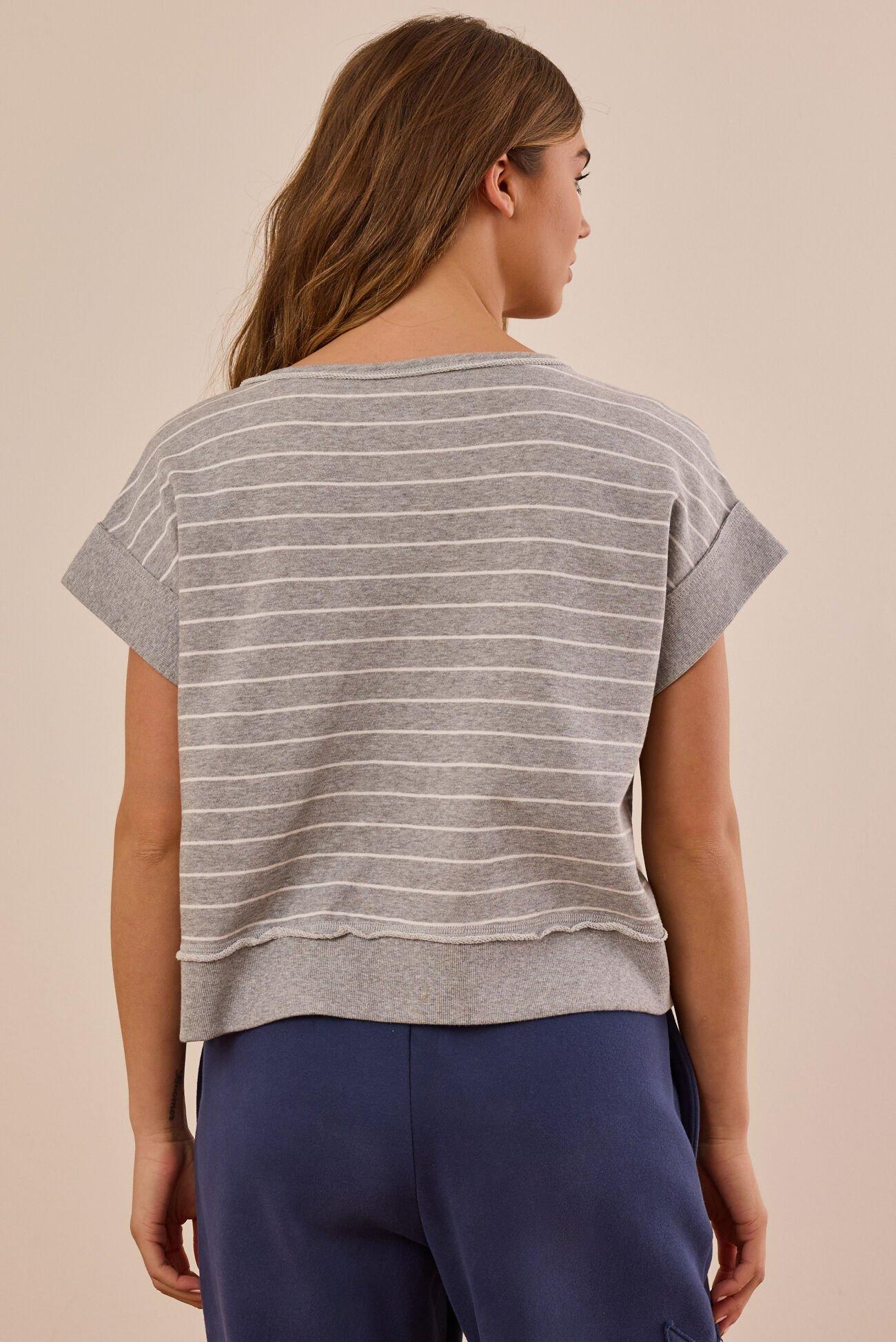 Easy Days Stripe Crew Product Image