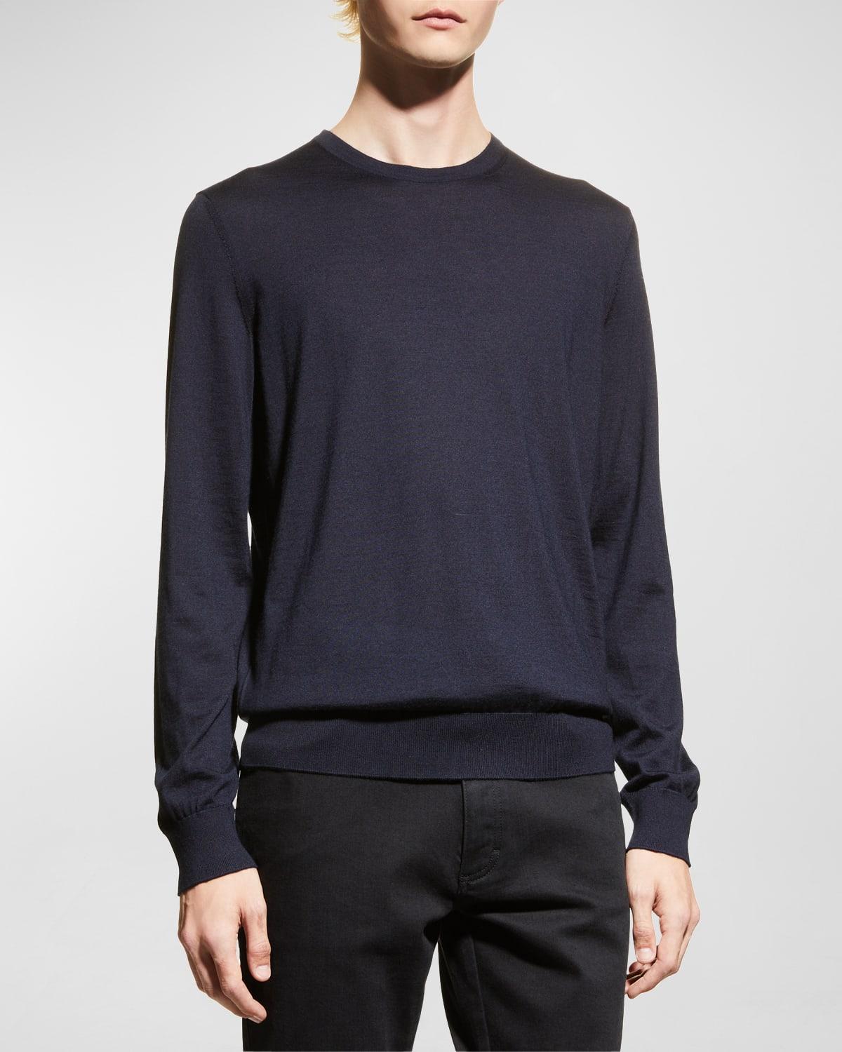ZEGNA Men's Cashseta Cashmere & Silk Sweater Product Image