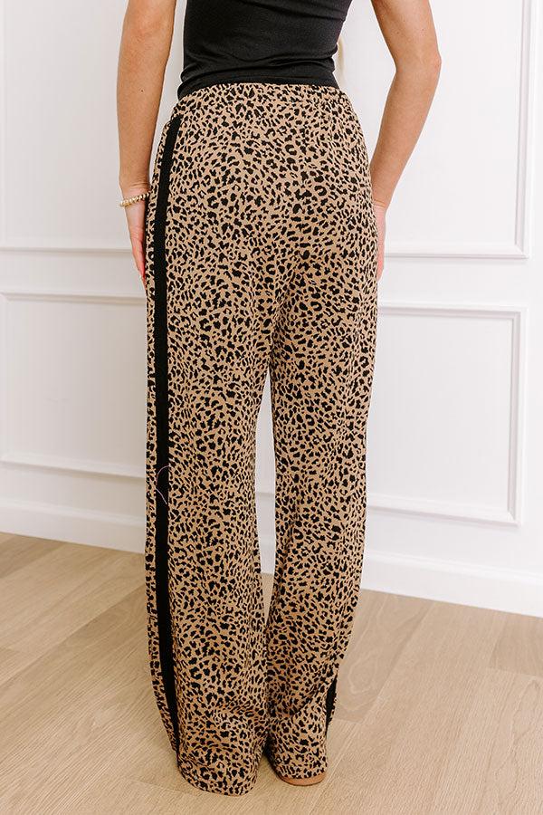 The Lucy High Waist Knit Pants Product Image