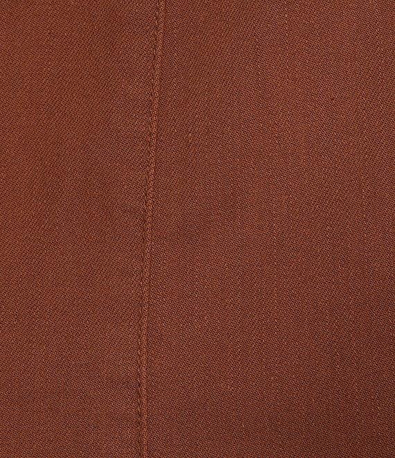 Intro Petite Size Nia Denim Tummy Control Waist Pull-On Pencil Skirt Product Image