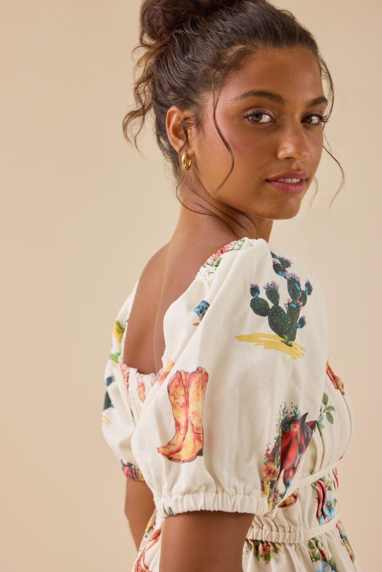 Juniper Denim Mini Dress Product Image