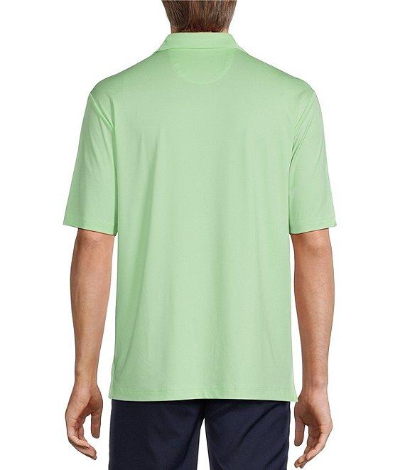 Roundtree & Yorke Performance Big & Tall The Fairway Short Sleeve Solid Polo Shirt Product Image