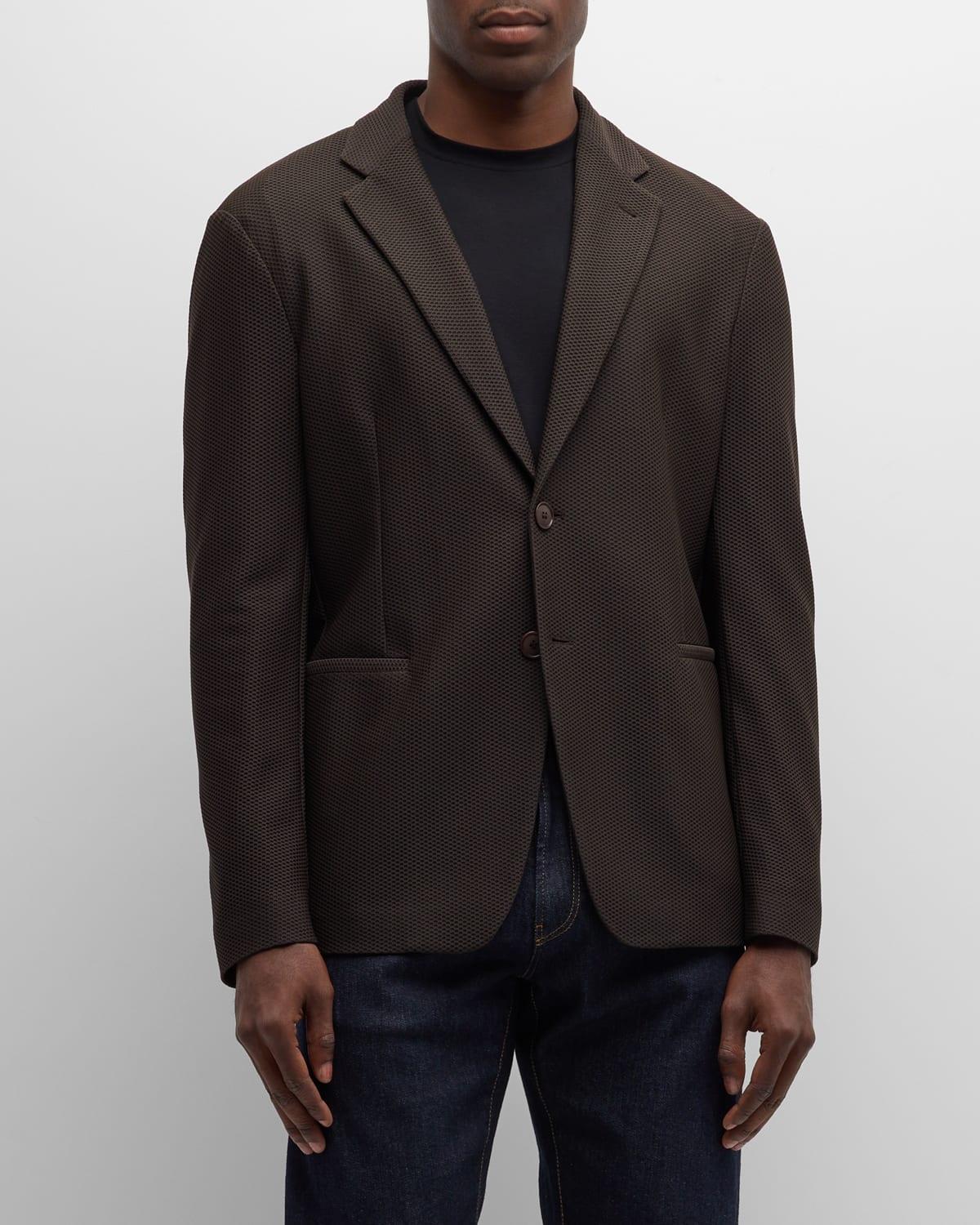 Mens Rice Stitch Sport Jacket Product Image