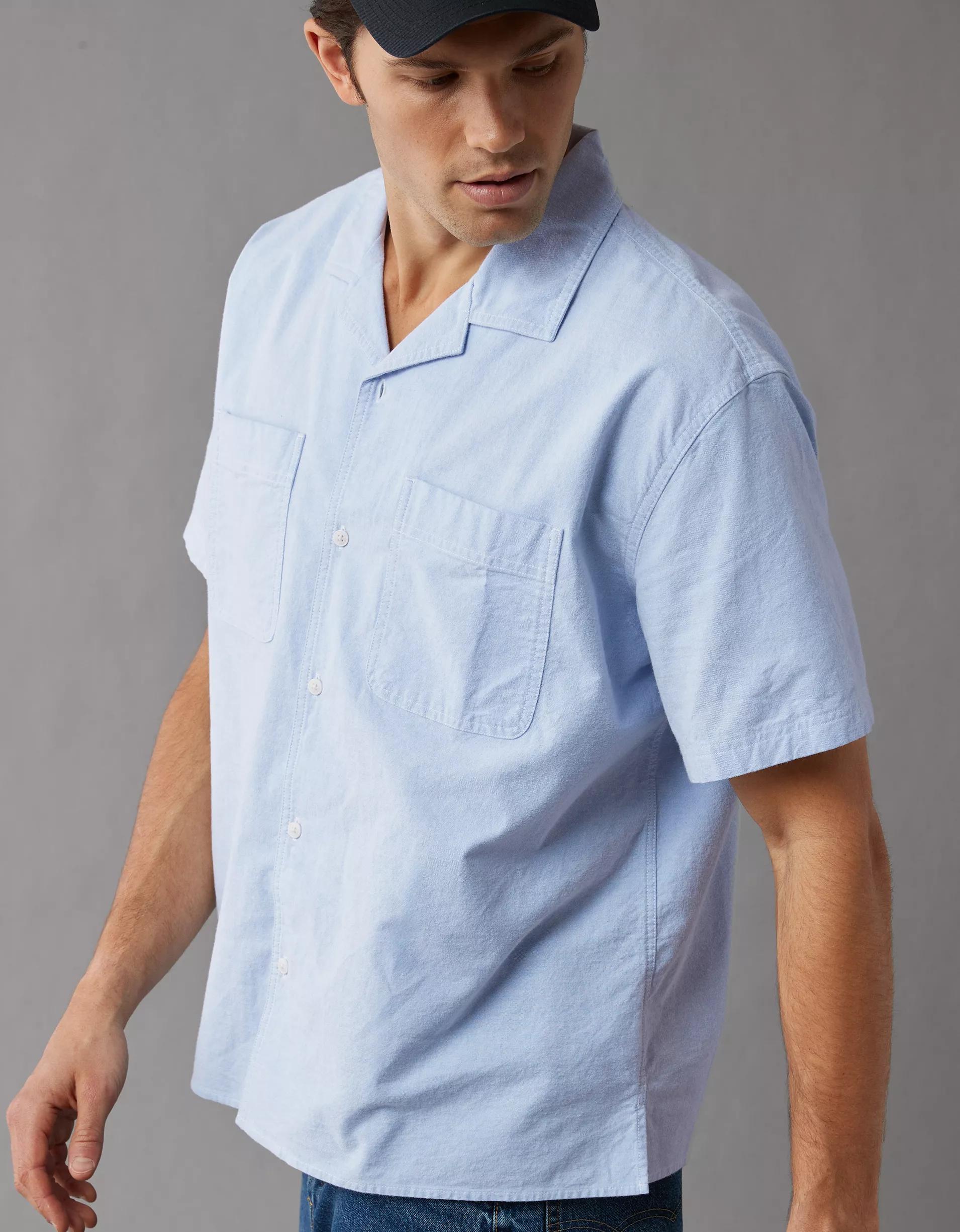 AE Poolside Button-Up Shirt Product Image