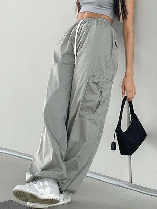 Vintage Oversized Parachute Cargo Pants Product Image
