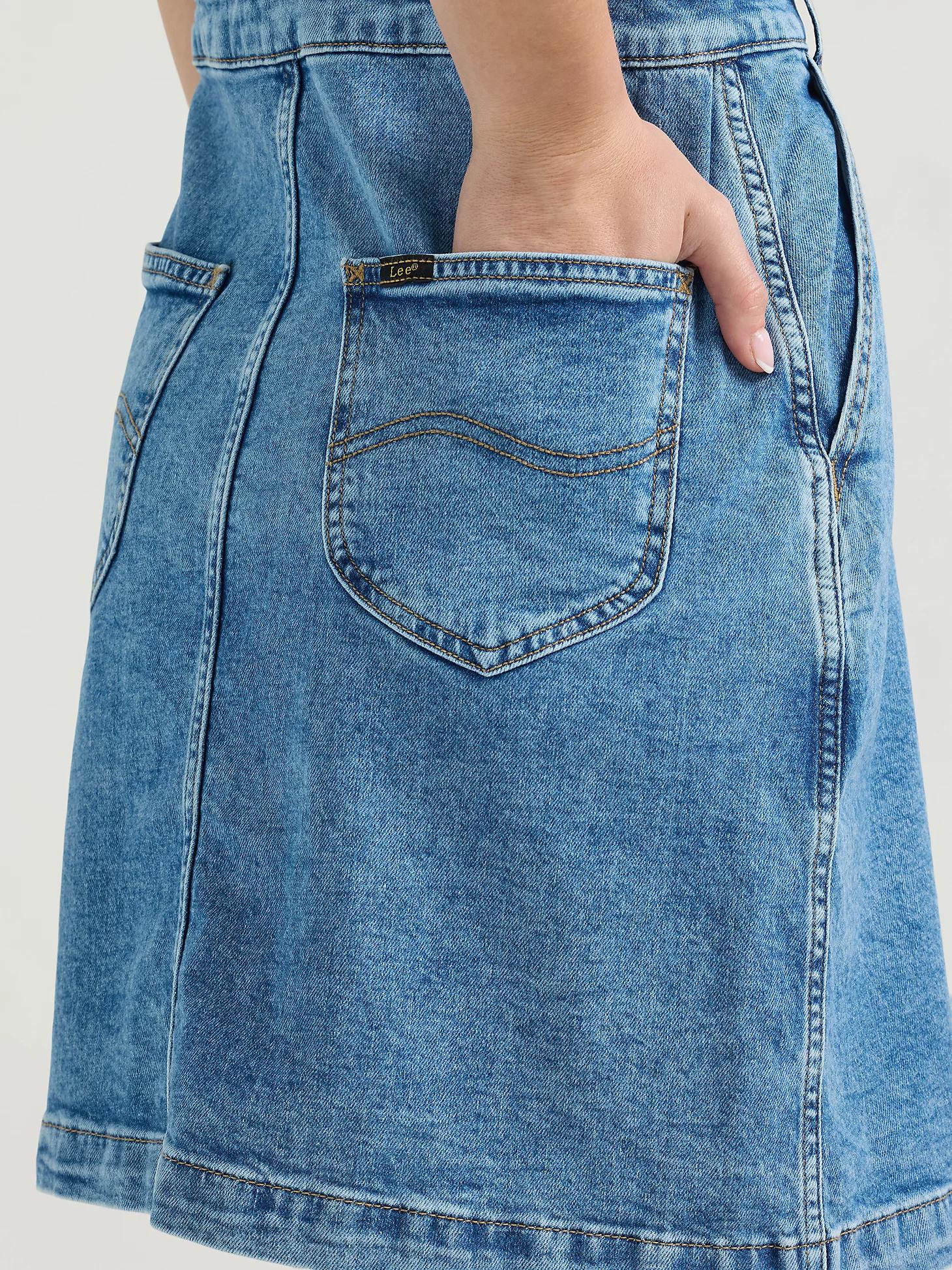 Women's '70s Union-All™ Zip-Up Dress | Women's Skirts & Dresses | Lee® Product Image