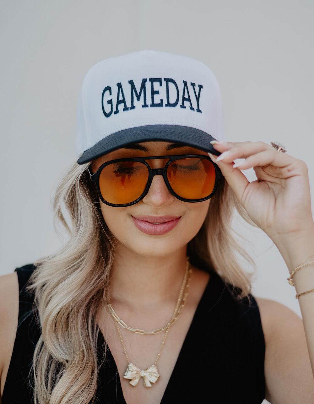 KATYDID Gameday Two-Toned Vintage Hat - BLACK Product Image