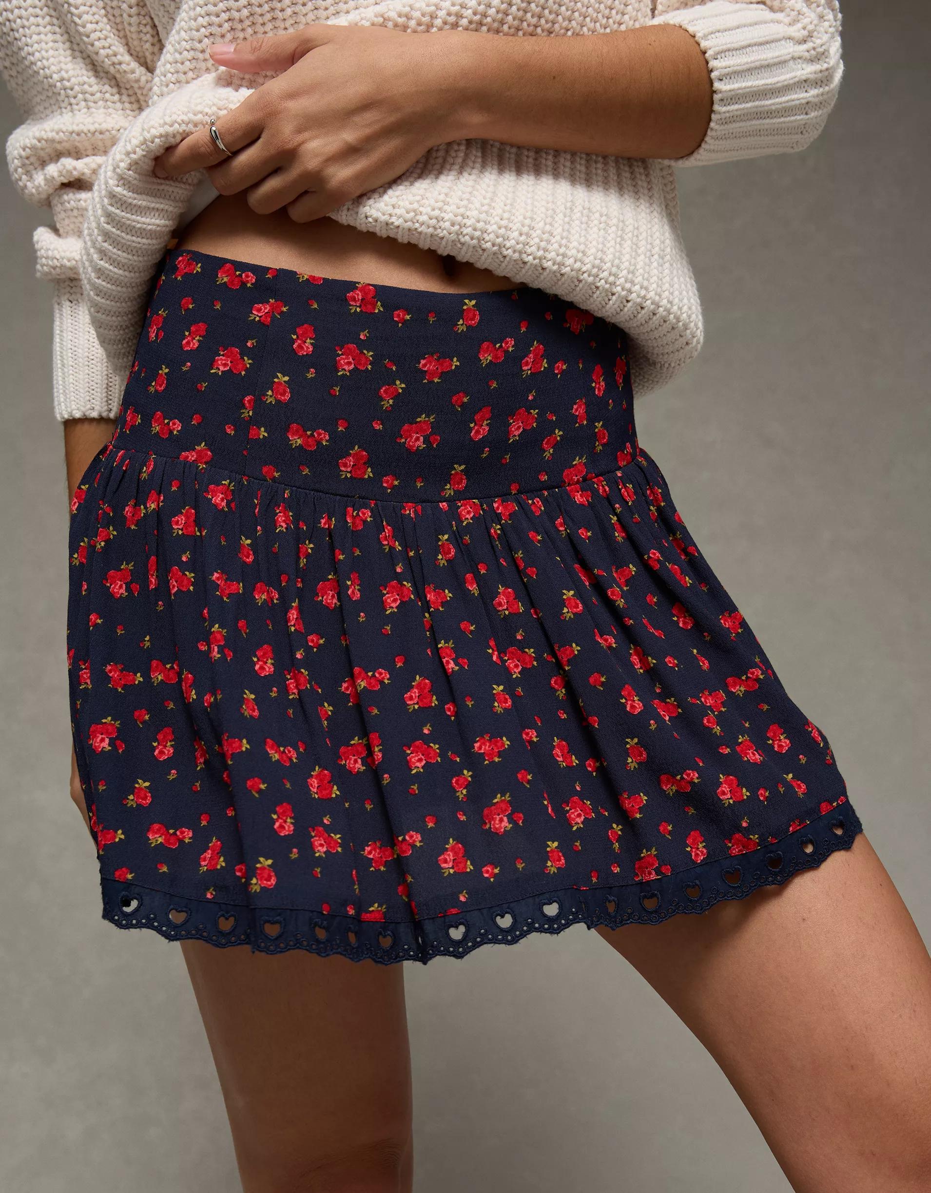 AE High-Waisted Mini Skort Product Image
