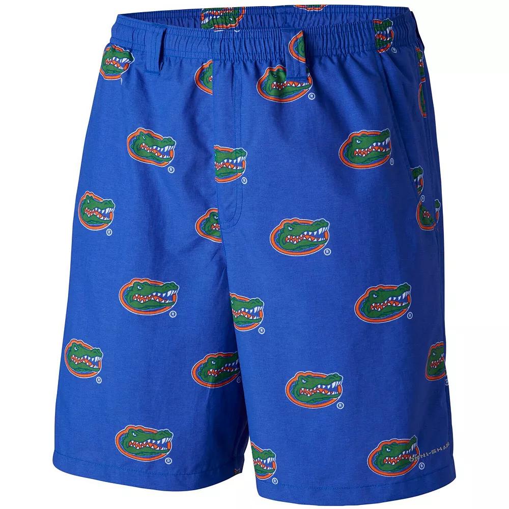 Mens Columbia Royal Florida Gators Big & Tall Backcast Shorts Product Image