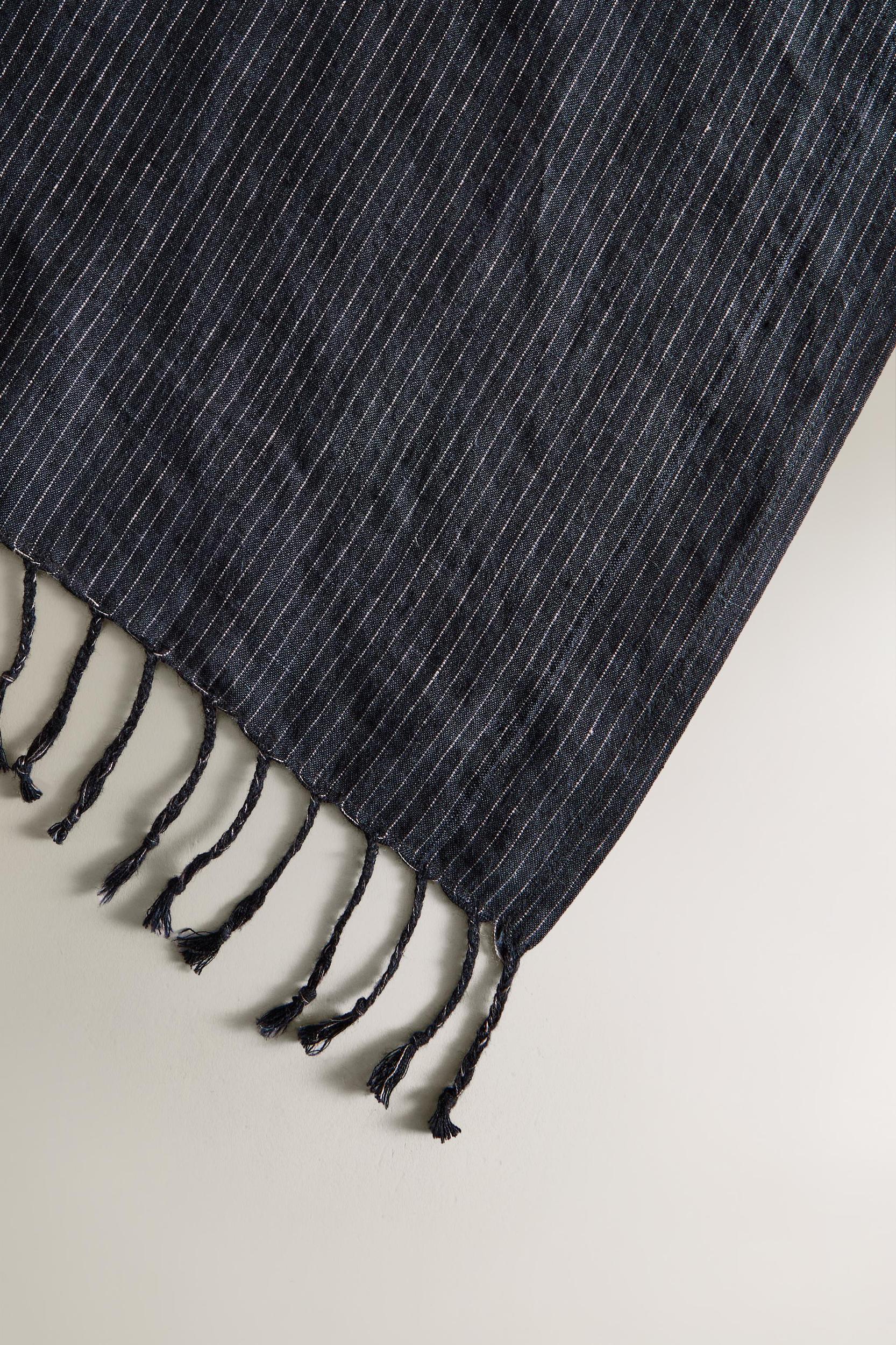 BEACH WRAP TOWEL WITH THIN STRIPES Product Image