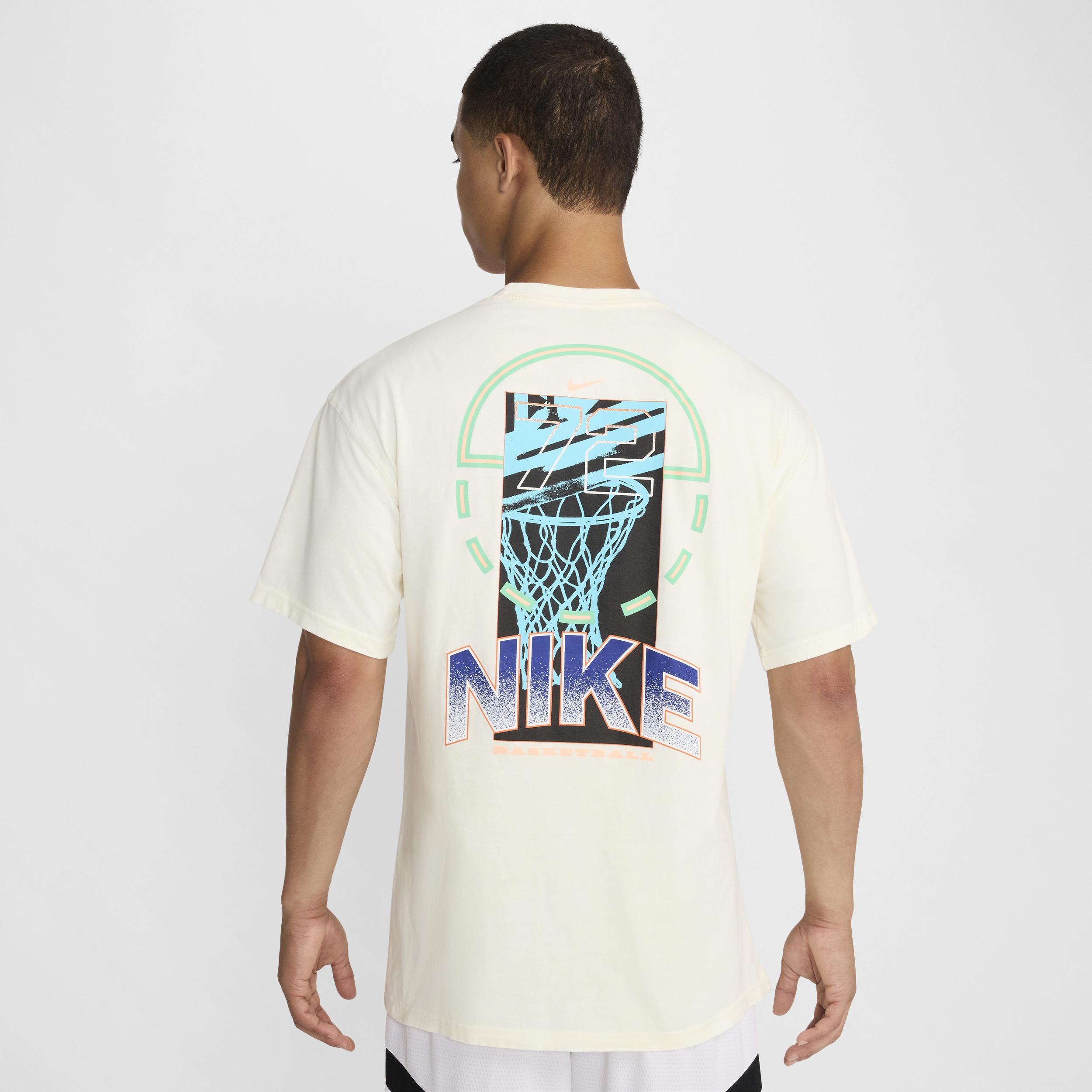 Nike Mens Max90 Basketball T-Shirt | FZ8093-113 Product Image