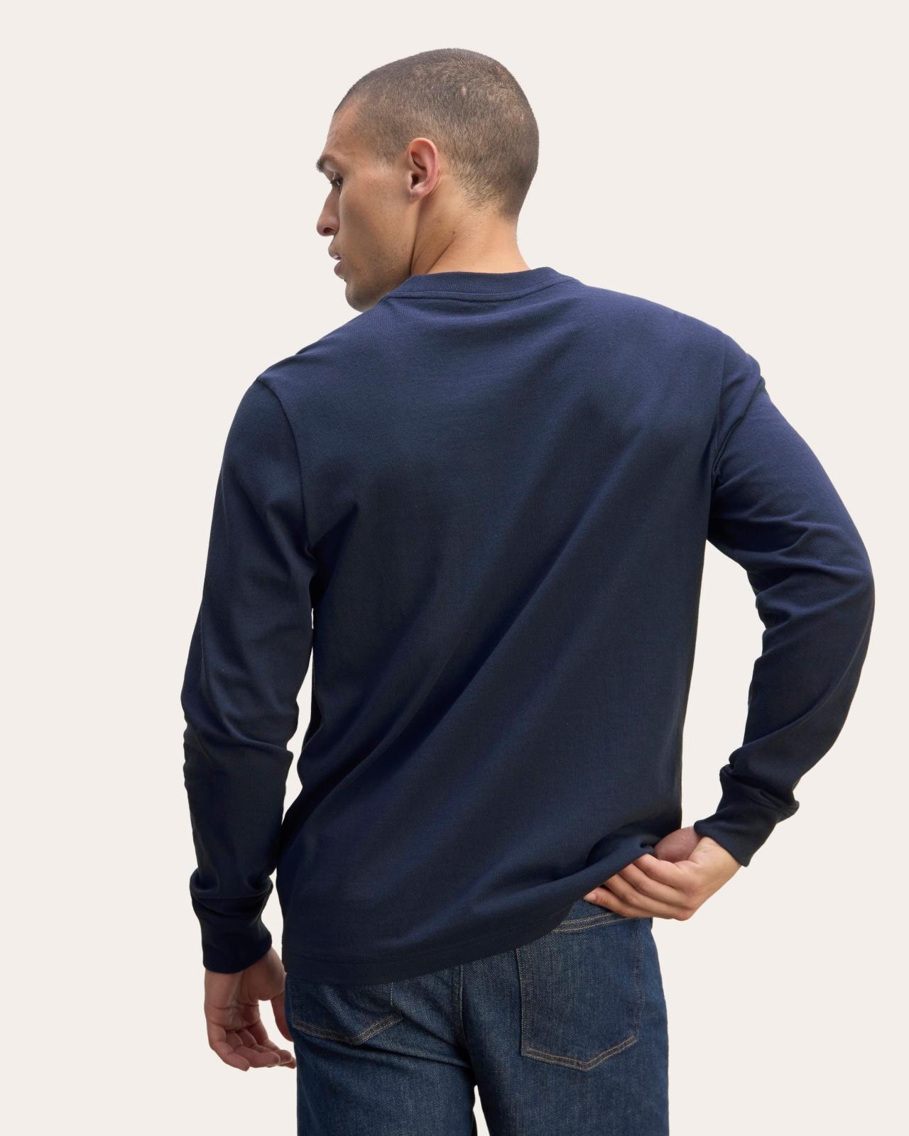 Mens Premium-Weight Relaxed Crew T-Shirt by Everlane Product Image