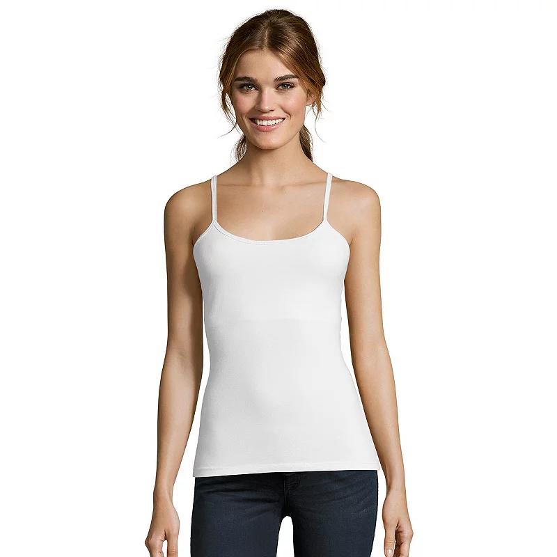 Women's Hanes® Stretch Cotton Camisole,  Product Image
