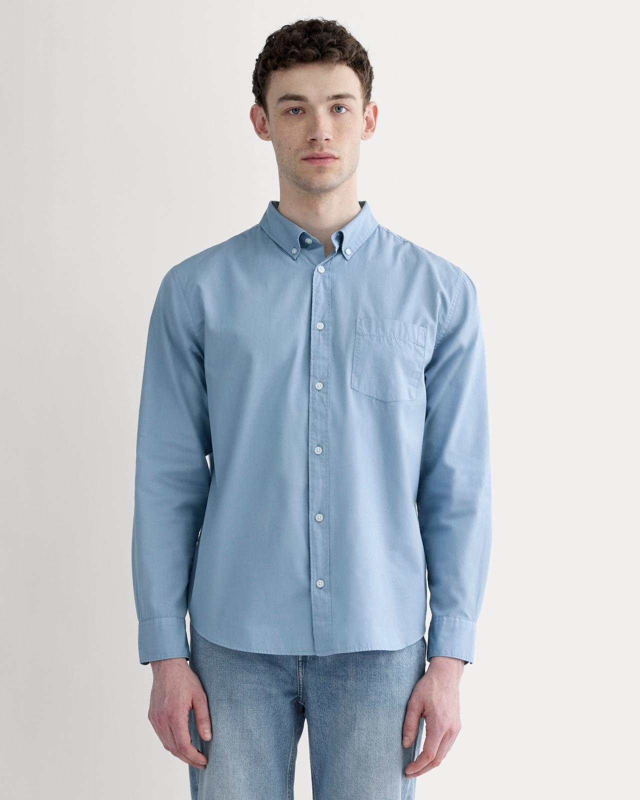 Mens Washed Poplin Shirt by Everlane Product Image