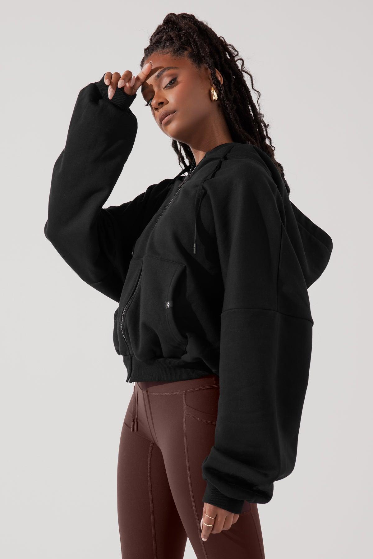 Zip Cloud Hoodie - Mystic Purple Product Image