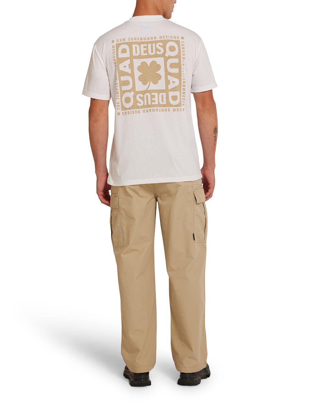 Quad Tee - Vintage White Product Image