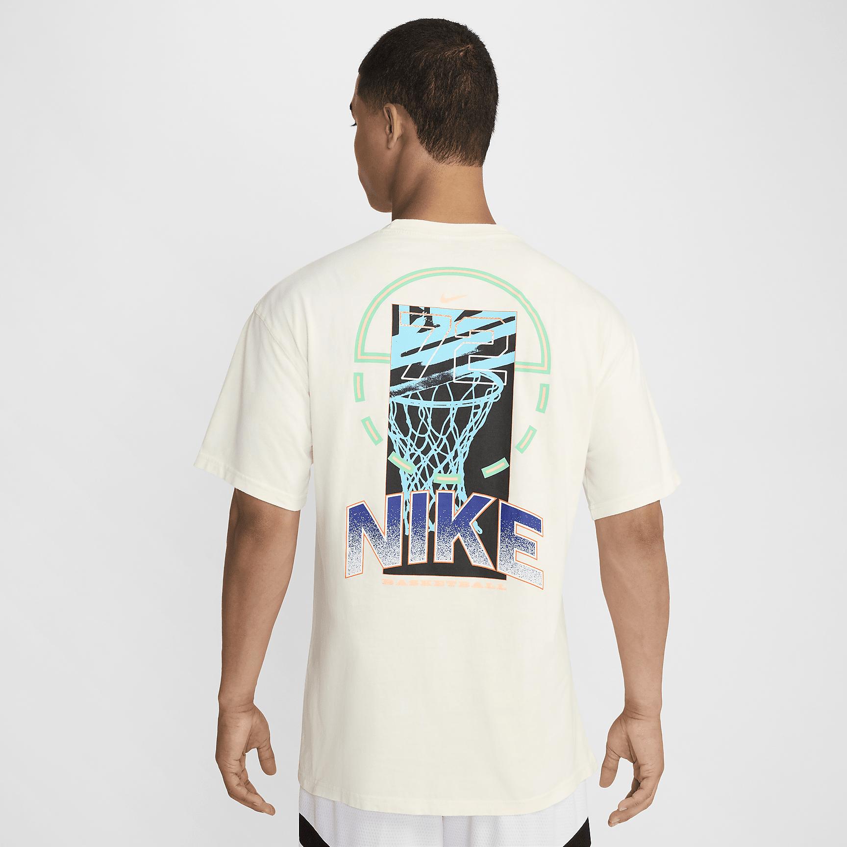 Nike Mens Max90 Basketball T-Shirt | FZ8093-113 Product Image