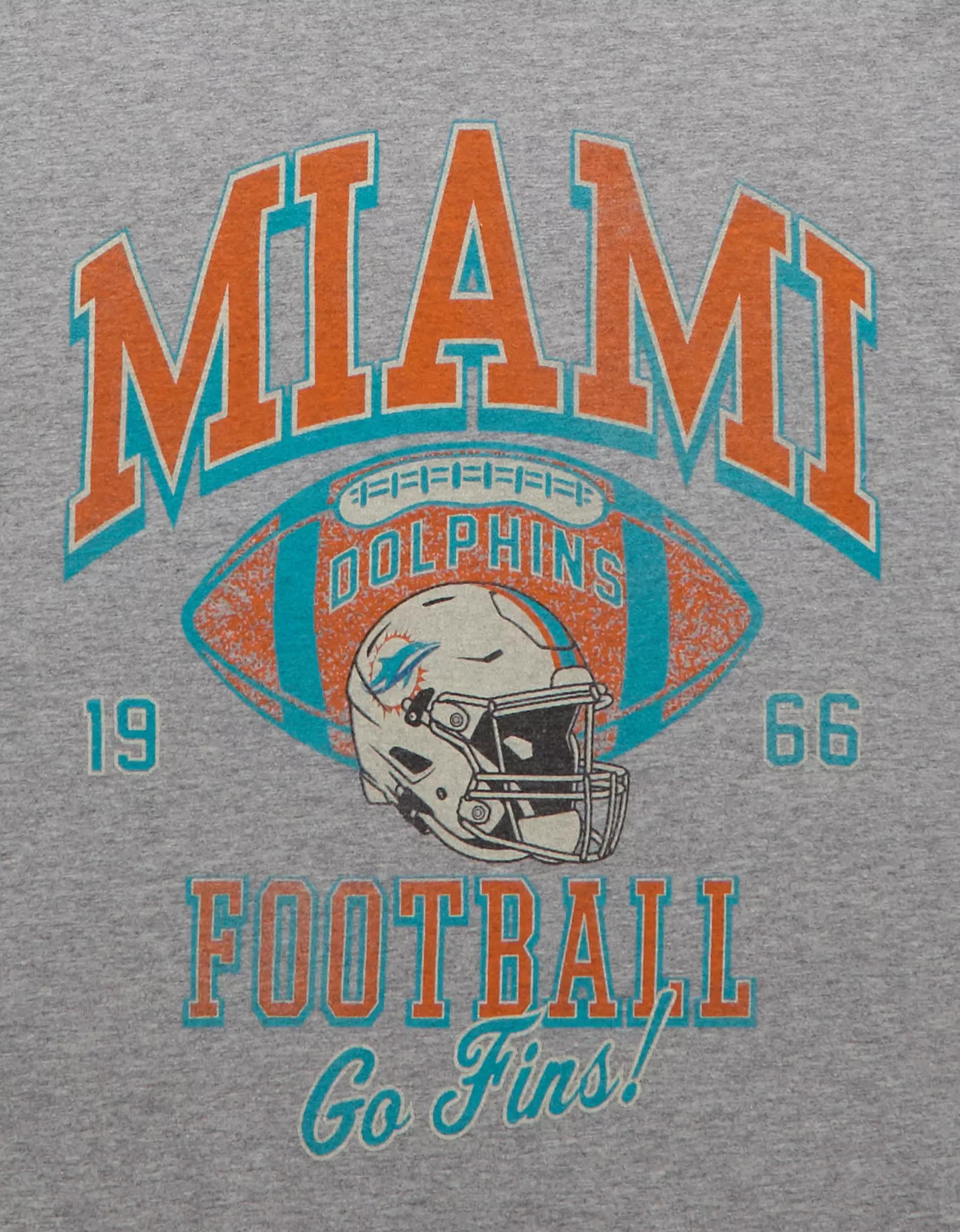AE Boxy NFL Miami Dolphins Graphic T-Shirt Product Image