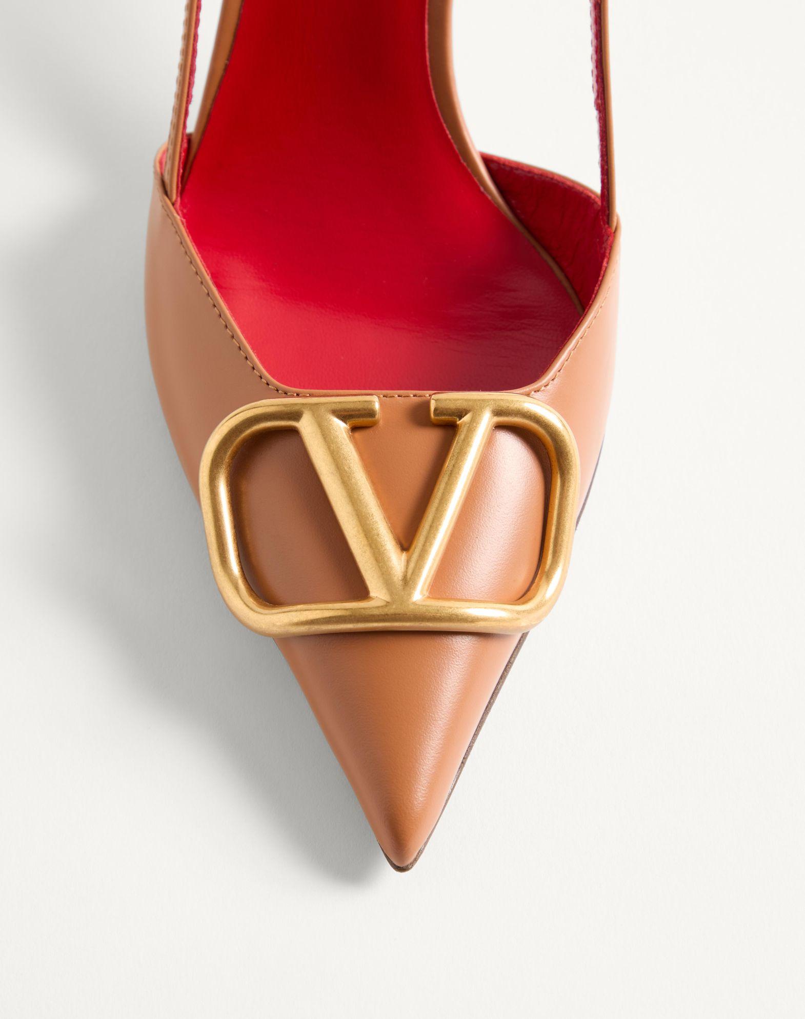 Vlogo Signature Calfskin Slingback Pump 80Mm / 3.15 In. Product Image