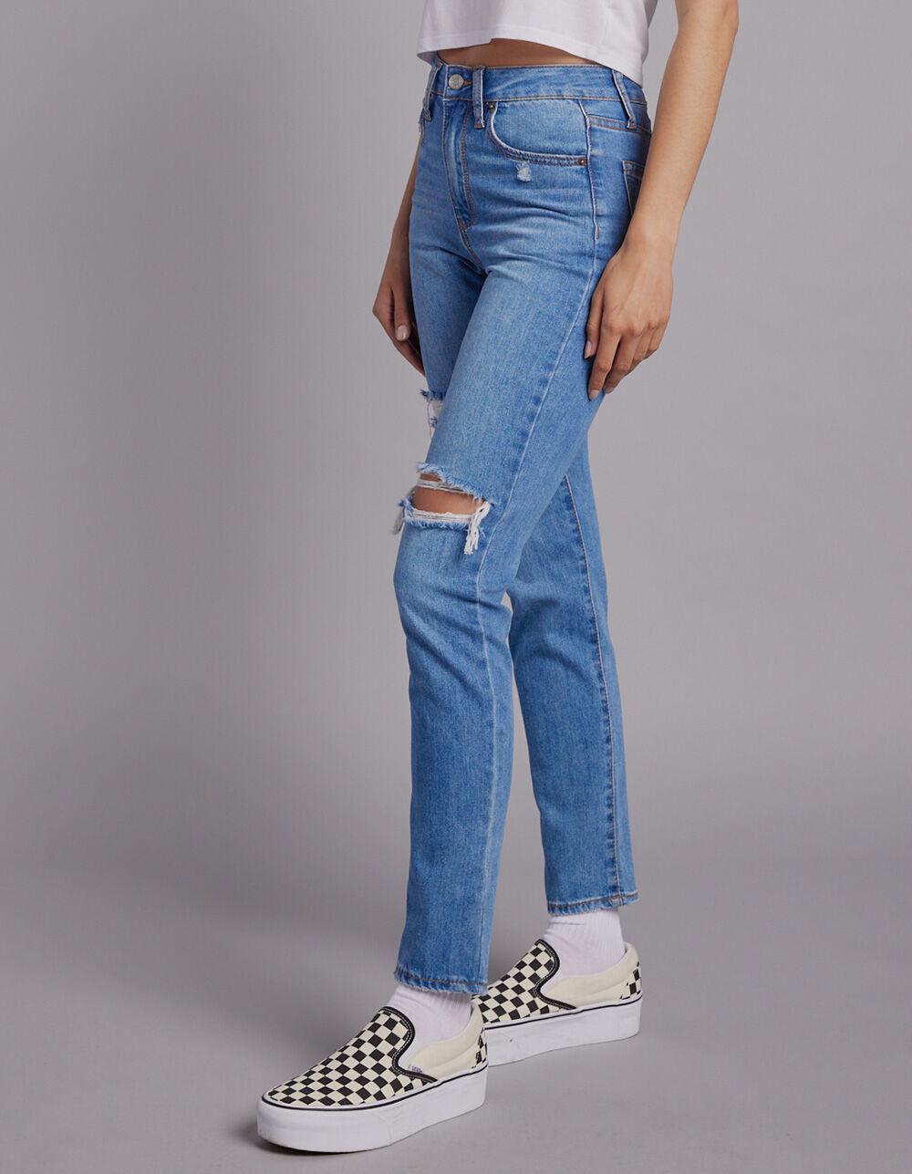 RSQ Womens Vintage Mom Jeans - LIGHT WASH Product Image