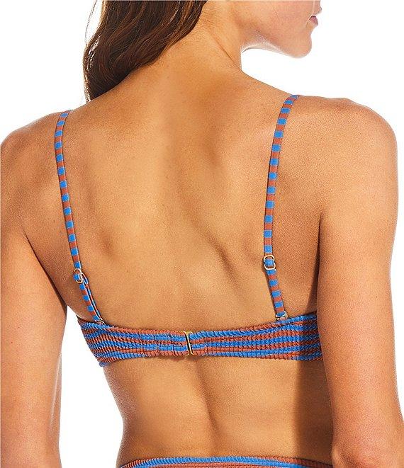 Billabong Summer Hi Stripe Texture High Waist Swim Bottom Product Image