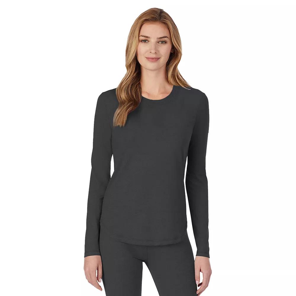 Women's Cuddl Duds® Under Scrubs Crewneck Top,  Product Image