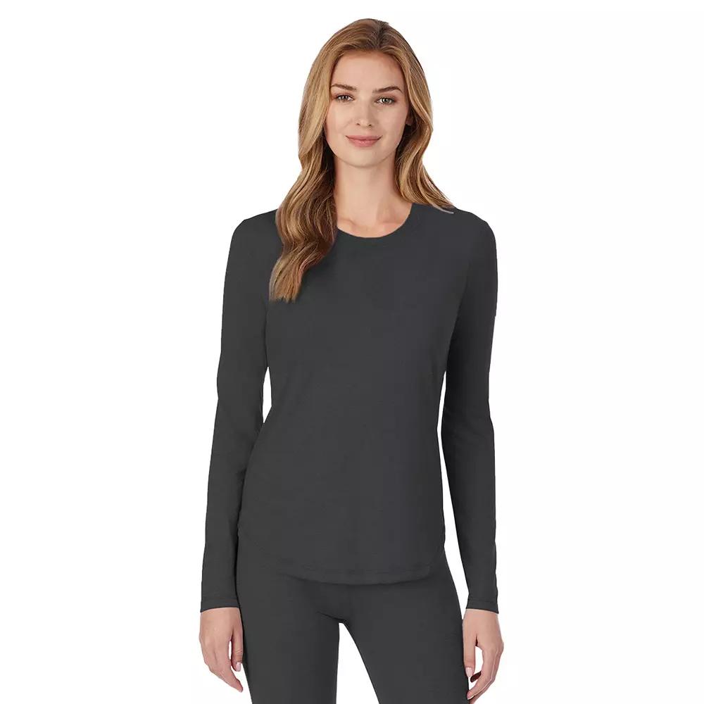 Women's Cuddl Duds® Under Scrubs Crewneck Top,  Product Image