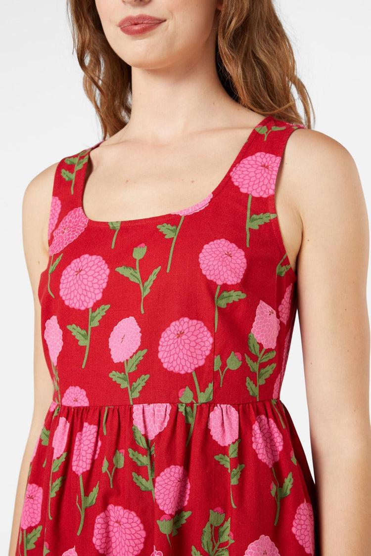 Marie Fleur Midi Dress Product Image