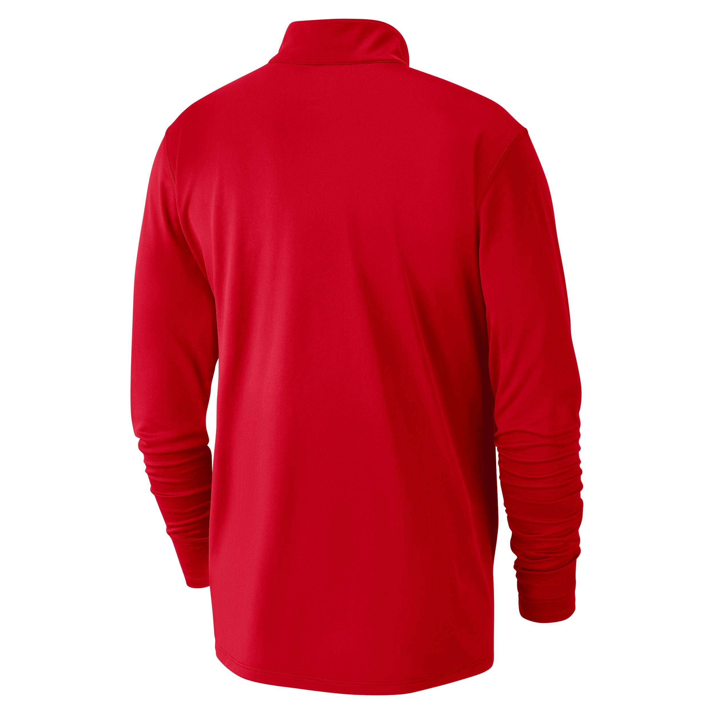Portland Trail Blazers City Edition Nike Men's Dri-FIT NBA 1/2-Zip Long-Sleeve Top Product Image