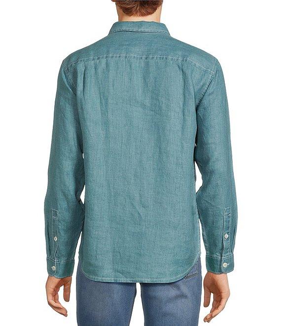 Tommy Bahama Sea Glass Breezer Long Sleeve Woven Linen Shirt Product Image