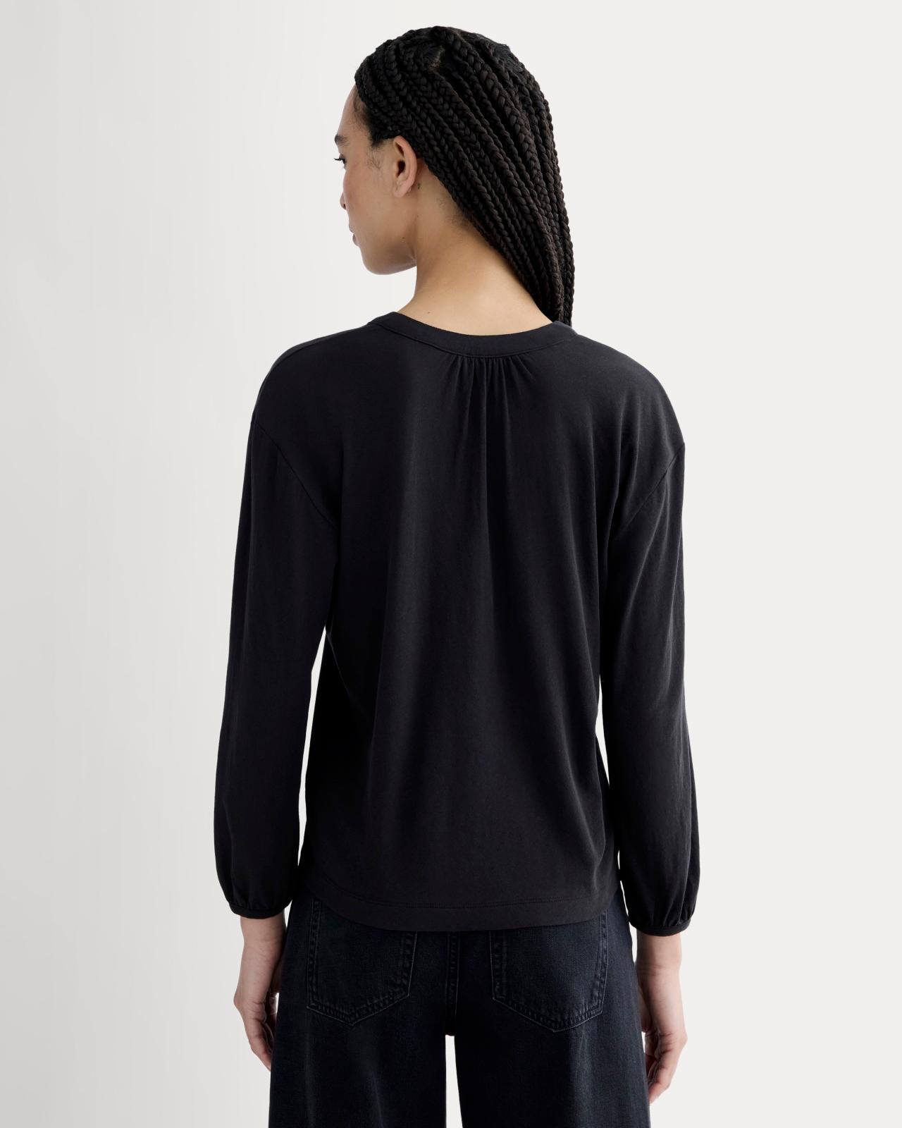 Womens Air V-Neck Henley T-Shirt by Everlane Product Image