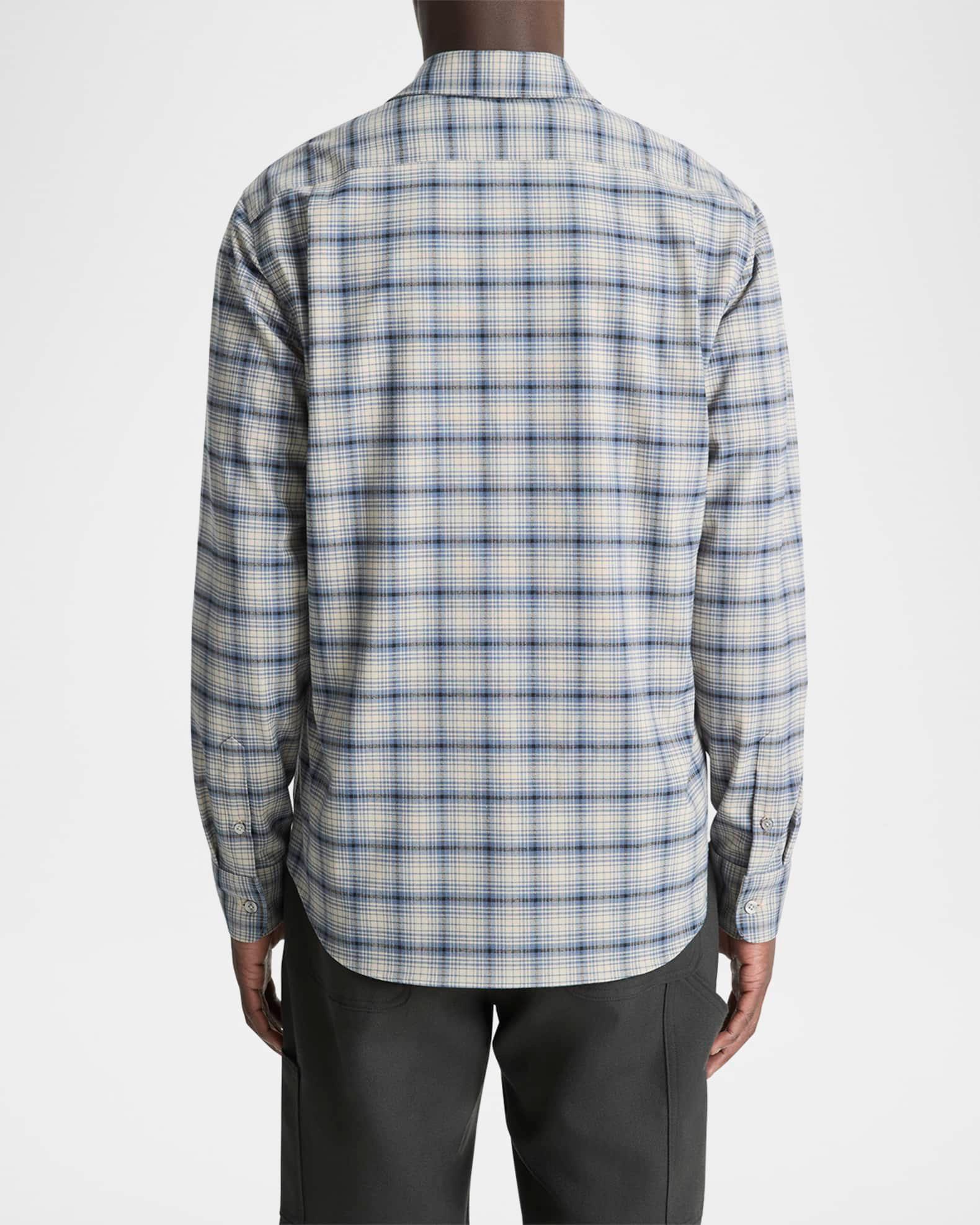 Men's Oceanic Plaid Sport Shirt Product Image