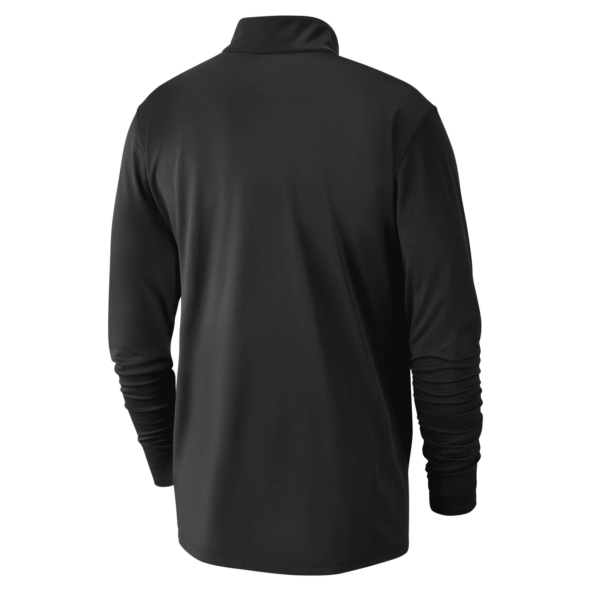 Portland Trail Blazers City Edition Nike Men's Dri-FIT NBA 1/2-Zip Long-Sleeve Top Product Image