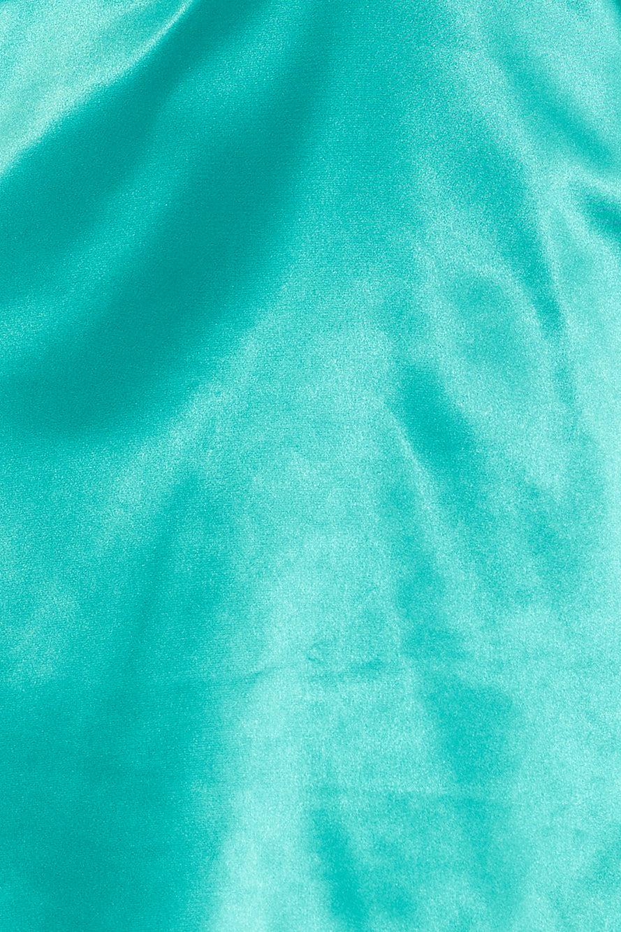 You're Fancy Satin Mini Dress Green Product Image