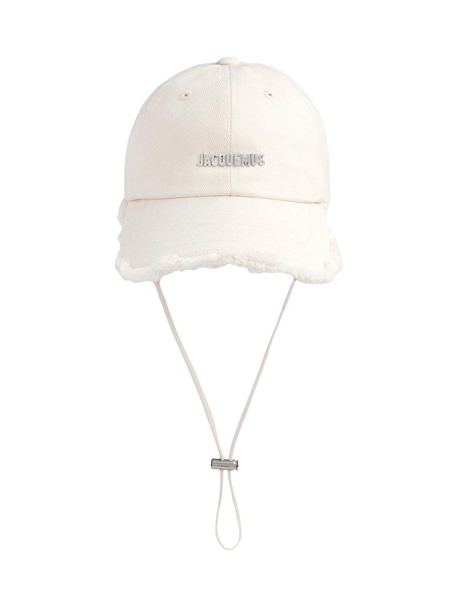 Mens La Casquette Artichaut Frayed Baseball Cap Product Image