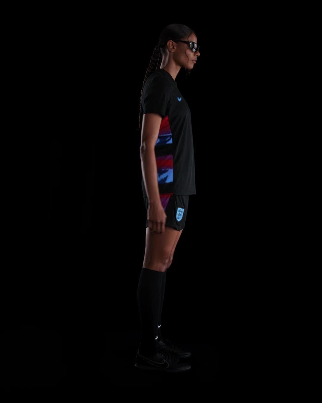 England 2025 Stadium Away (Team) Nike Womens Dri-FIT Soccer Replica Jersey | FZ9127-010 Product Image