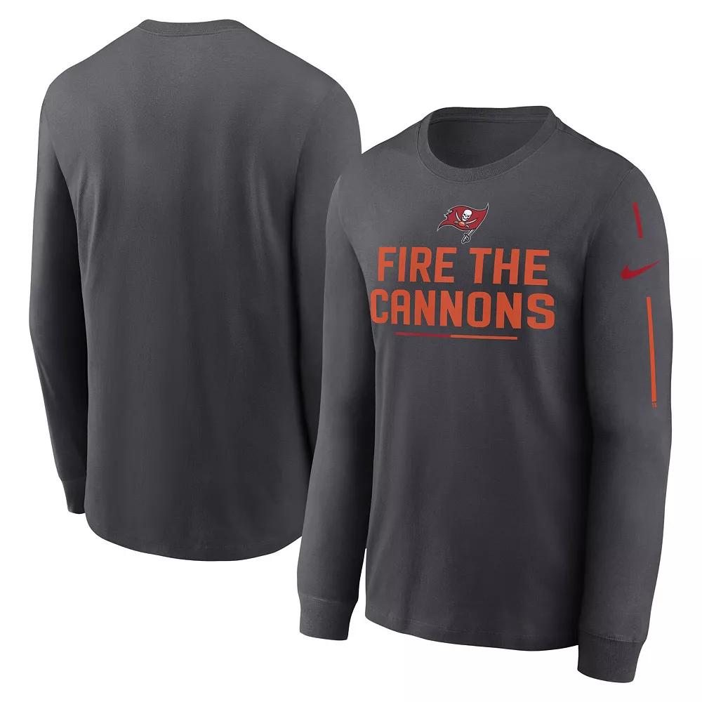 Arizona Campus Classic Location Nike Mens College Long-Sleeve T-Shirt | NKAC41SUAN-SPZ Product Image