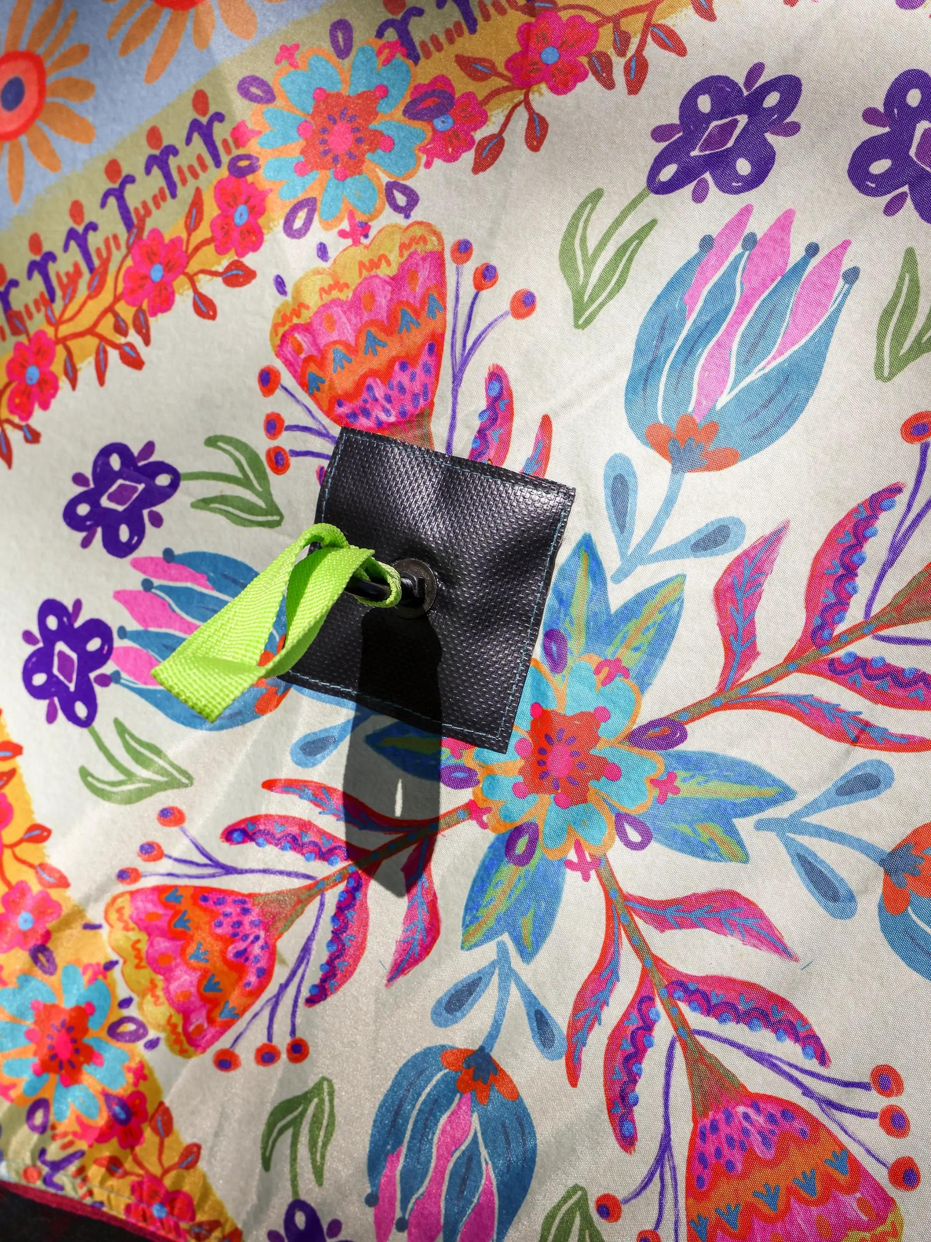 Live Happy Camping Tent - Let's Just Go A-Frame Product Image