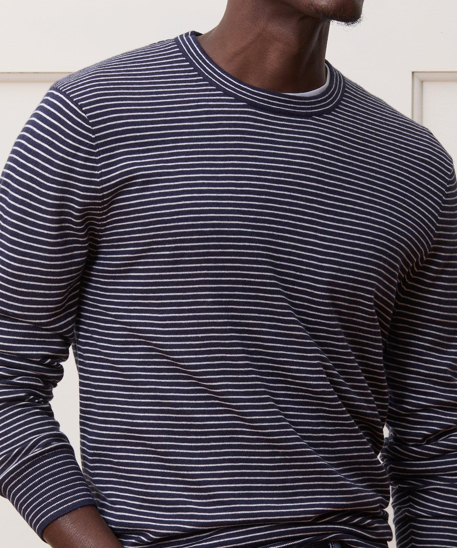 Silk-Cashmere Crewneck Sweater Product Image