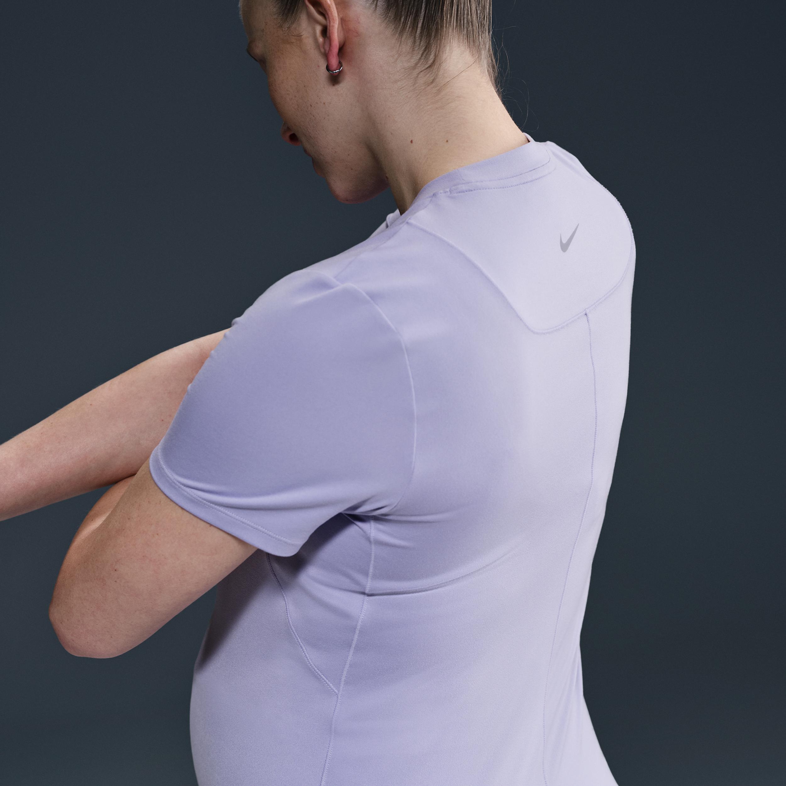 Nike Womens (M) One Dri-FIT Slim-Fit Short-Sleeve Top (Maternity) | FN5001-533 Product Image